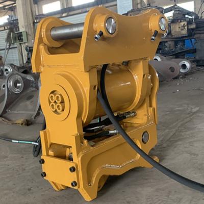 China Hydraulic Tilting Coupler And 90 Degree Tilt Angle For Mini Excavator Bucket Connector for sale