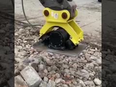 Construction Works Excavator Vibratory Plate Compactor Hydraulic