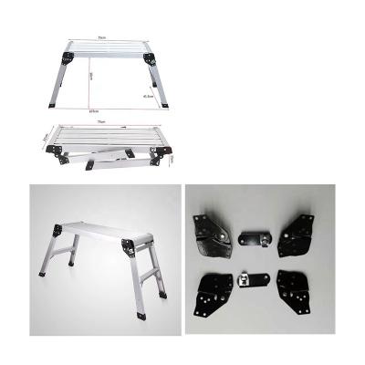 China Folding Ladders Thickened Folding Horse Stools Household Aluminum Alloy Car Wash Table Hinge Ladder Hardware Accessories for sale