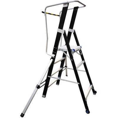 China Folding Ladders Easy To Use 4 Step Safety Ladder For Climbing In The Wild for sale