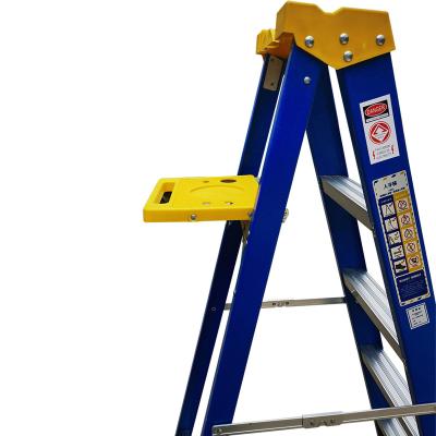 China Folding ladders tools can be placed in aluminum alloy fiberglass engineering schools shopping malls herringbone folding ladders for sale