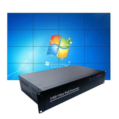 China Indoor 3840X2160@60HZ TV Video Wall Controller Support To Make 4x4/3x4/4x3/3x5/5x3 Video Wall Display for sale