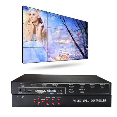 China TV Wall 3*3 LCD Video Wall Controller Multi Function Wall Controller For Video Wall for sale