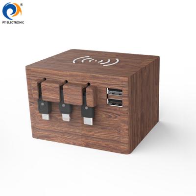 China Camera charging station for multiple devices -2 USB and micro ports, type-c, 8pin connector for sale