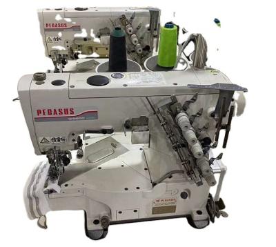 China Shops Used Pegasus Building Material w2600 2664 W600 664 3 Terminal 5 Wire Decorative Stitching Industrial Sewing Machine Made Japan for sale