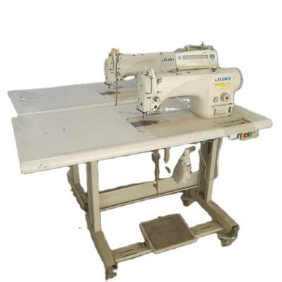 China Factory used JUKI direct drive high speed needle feeding auto trimming single needle sewing machine dln-9010ss dln-9010a for sale