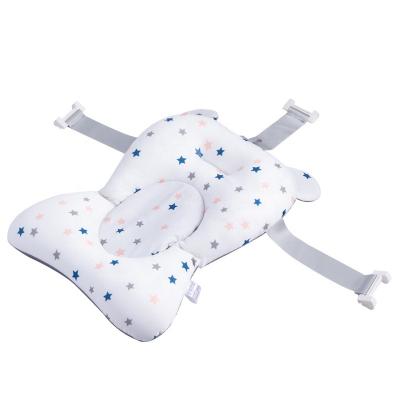 China Multi-function sponge board household bath bed bionic baby can use the seat to place the bath supplies bath floating bed for sale