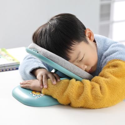 China Folded hollow design of children's nap pillow soft, comfortable and stable safety neck nap pillow plastic nap pillow for sale