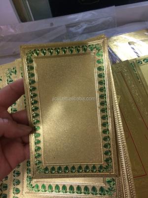 China Hot Selling Custom Cigarette Paper Multi Color Hot Stamping Foil for sale