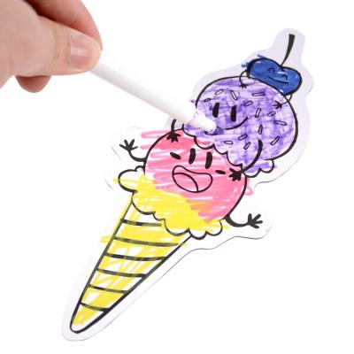 China Custom Made Eco-friendly Fridge Stickers Drawing Fridge Magnet Creative Promotional Gift For Kids Toys for sale