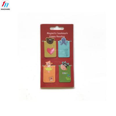 China High Quality Custom Made Educational Special Shapes Magnetic Bookmark for sale