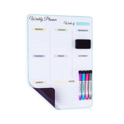 China Promotional Dry and Erase Game and Planning Decorative Flexible Magnetic Signing Board Magnetic Board for sale