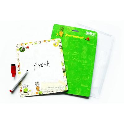 China Custom Durable Blister Pack Magnetic Inscription Board Dry Erase Magnetic Whiteboard Calendar Magnet for sale