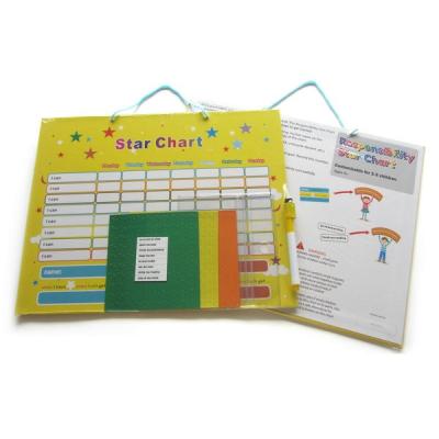 China Custom Goods 2021 Personal Educational Gifts For Kids Magnetic Star Reward Chart Board for sale