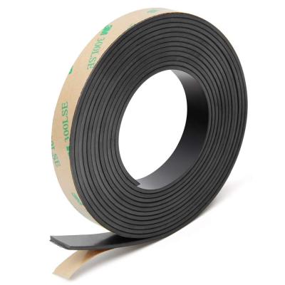 China Industrial Strong Adhesive Soft Rubber Magnet Tape Strong Adhesive Magnetic Tape for sale