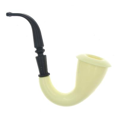 China Pp Logo Smoking Smooth Wood Pipe Custom Printed Smoking Portable Wholesale Wood Smoking Pipe for sale