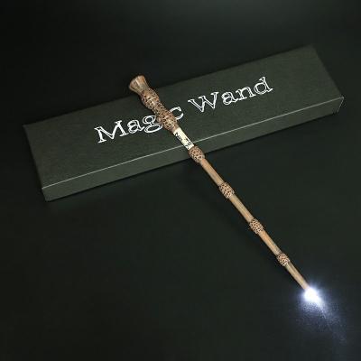 China Hot Halloween Resin Magic Wand Charm Kids Mystery Wizard Sticks Harry Cosplay Magic Wand With Boxes for sale