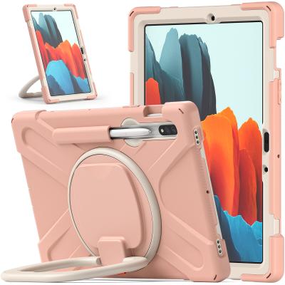 China New convenient convenient design silicon+pc tablet case for Samsung Tab S7 T870 11 inch fashionable case for sale