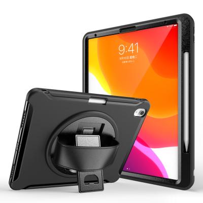 China Full Cover Shockproof Shockproof Case For iPad 12.9 2018/2020 Case With Kickstand And Hand Strap Protective Case for sale