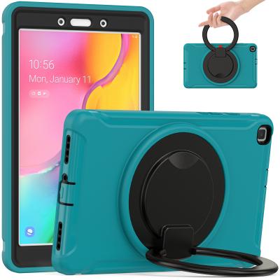 China Three Layers Newest Design Black PC and Blue TPU Tablet Case for Samsung Tab 8 inch T290 for sale