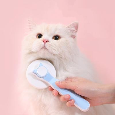 China New Sustainable GP046 Pet Cleaning Brush Remove Floating Hair Comb For Cats And Dogs for sale