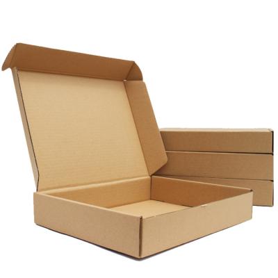 China Recyclable Custom Printed Brand Logo Paper Shipping Packaging Clothing Box for sale