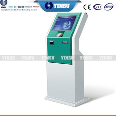 China High Efficiency Money ATM Machine 19 Inches Display Digital Stand Alone for sale