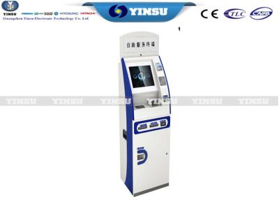 China Indoor DT-52A self kiosk payment machine accept cash /bank card payment for sale