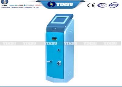 China Payment Kiosk 17 Inch Display Digital Stand Alone Money Transfer for sale