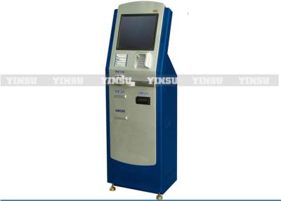 China Metal Self Service Payment Kiosk 80mm Thermal Printer Foreign Currency Exchange for sale