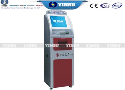 China 17 Inch Touch Payment Kiosk Machine / Self Service Terminal Financial Equipment for sale