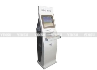 China Schlag-Kartenleser-Foto-Drucker-Kiosk-innere Fas 17 Schlüssel des Noten-Monitor-65 zu verkaufen