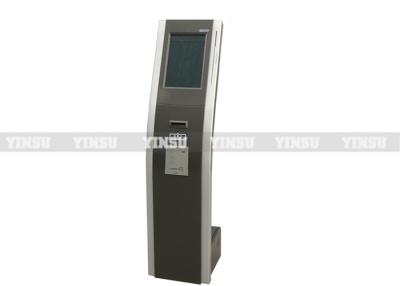 China Touch Monitor Self Serve Automated Ticket Kiosk / Wireless Queue Management System for sale