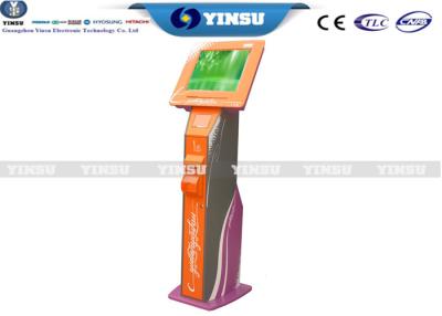 China Kupon-Karten-Einkaufszentrum-Kiosk 19 Inch Touch Monitor und Companylogo zu verkaufen