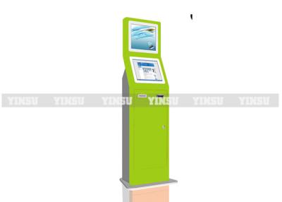 China Traffic Ticket Payment ATM Machine Kiosk / Self Service Terminal With 16 Keys for sale