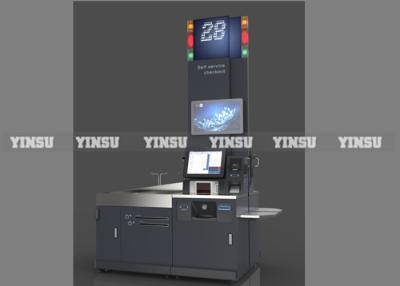 China Card Reader Self Checkout Kiosk Touch Monitor For Advertising Display for sale