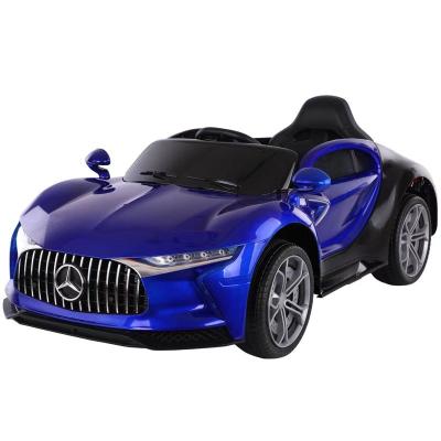 China Ride On Toy Baby Child Electric Racing Shock Absorbing Car Four-wheel Toy Children's Electric Car Swing Sports Sedan for sale