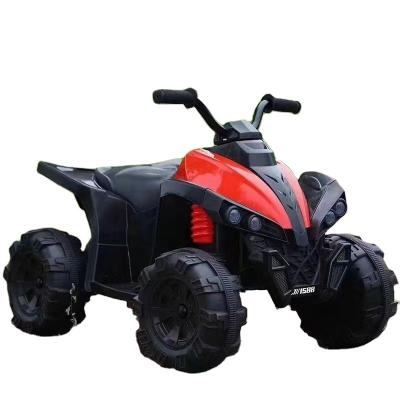 China Ride On Toy Children's Electric Car Four-wheel Drive Female Toy Suspension Tires Electric Racing ATV Sand Buggy Baby Toys for sale