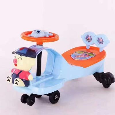 China Outdoor Toy Children's Twist Car Toys 1-5 Years Old For Kids Car Toy Plastic Twisted Car With Cool Lights And Music for sale