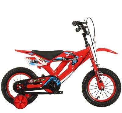 China Sports Children Bike New Designed Motorcycle Shape Baby Bike Popular 3-12 Years Old Kid Bike 12 16 Inches for sale