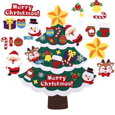 China DIY Felt Felt Christmas Tree Detachable Christmas Decoration Indoor Christmas Home Decoration Support Custom for sale