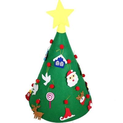 China DIY Felt Felt Detachable Christmas Tree Kids Christmas Tree Decorations for sale