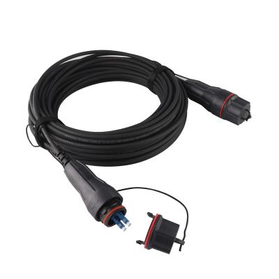 China Outdoor Outdoor Waterproof Duple Lc Connectors Fullaxs Fiber Optic Cable Duplex Lc Upc IP68 Armoured Ftta Fullx Outdoor Patch Cord for sale