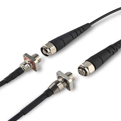 China Outdoor Ftta Cable Assembly ODC AARC Connector IP68 Dust Proof Waterproof 2 Or 4 CORES AARC Assemblies Fiber Patch Cable for sale