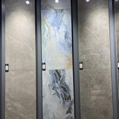 China 600x1200mm High Gloss Glazed Tiles Marble Porcelain Home Floor Ceramic Tile Grey for sale