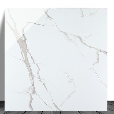 China Marble tile full body porcelain tile greys stone texture floor tile 80x80 for sale