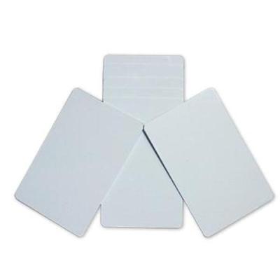 China Waterproof / CMRFID waterproof pvc rfid card 125khz rfid em4300 blank card with cr80 1K 13.56 chip smart rfid blank cards for sale