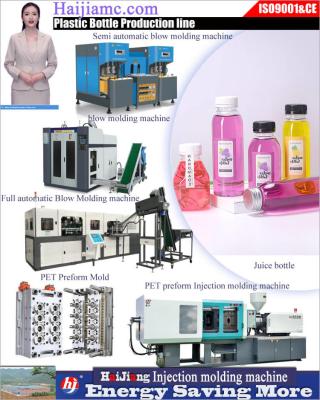 China 2 Hohlraum halb automatische HAUSTIER Flaschen-Schlagmaschinen-Mikrotischplatte-Spritzen-Maschine zu verkaufen