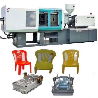 China Flexible 150-250 Bar Injection Pressure Plastic Chair Injection Moulding Machine For Outdoor Furniture for sale