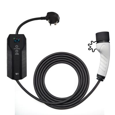 China Home EV Charger For Electric Car ICE 62196 Schuko Fast Charging Type 2 16A TSD-EV16A601UK for sale